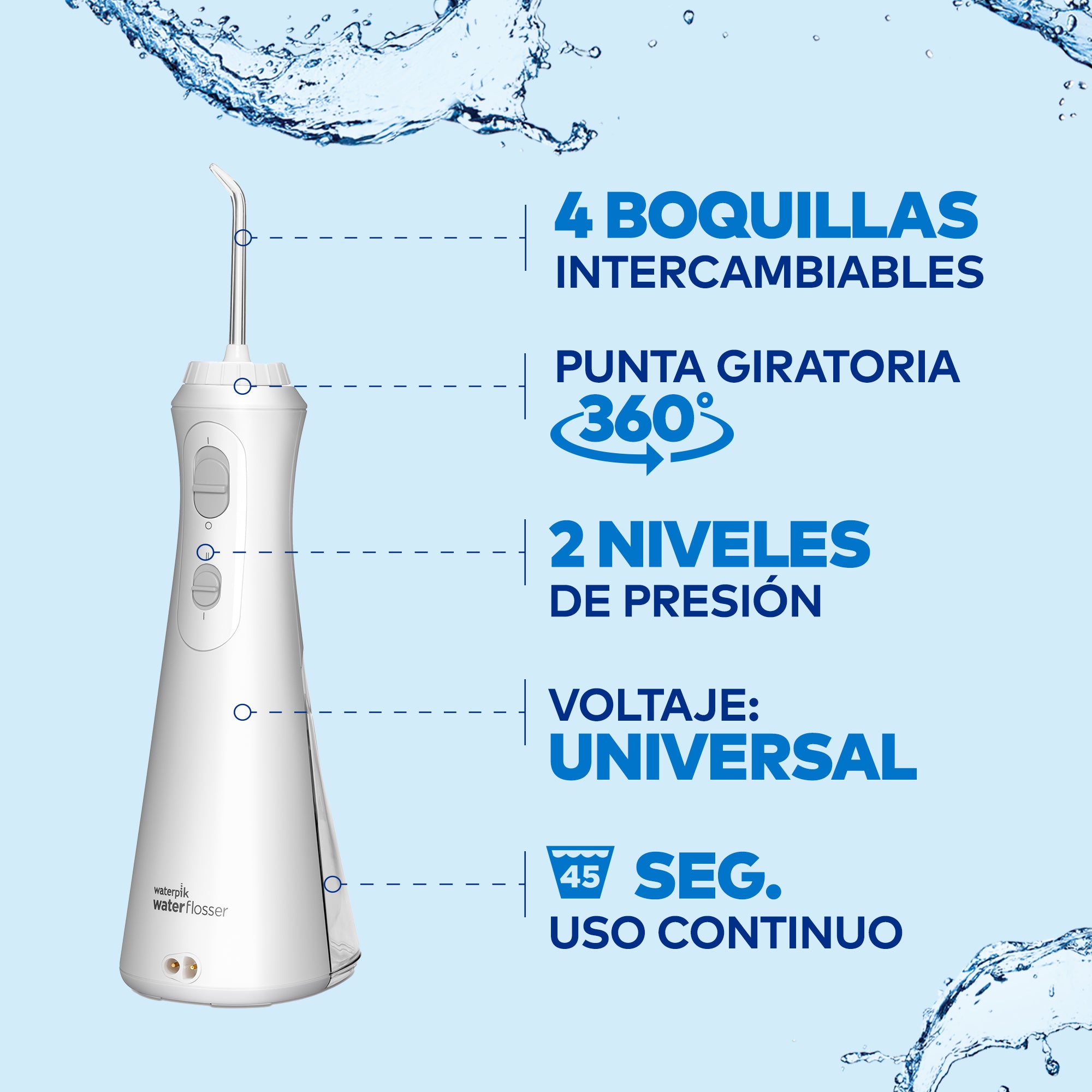 Waterpik WP-490 CORDLESS PLUS