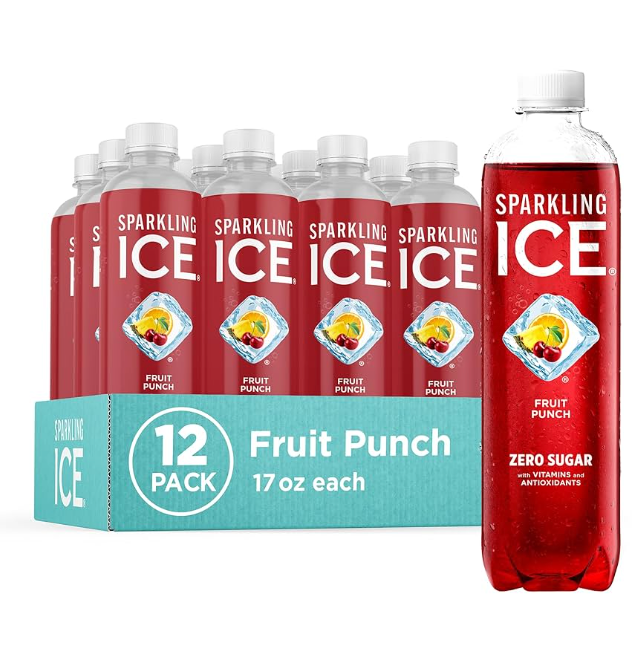 Sparkling Ice Fruit Punch 12x17oz