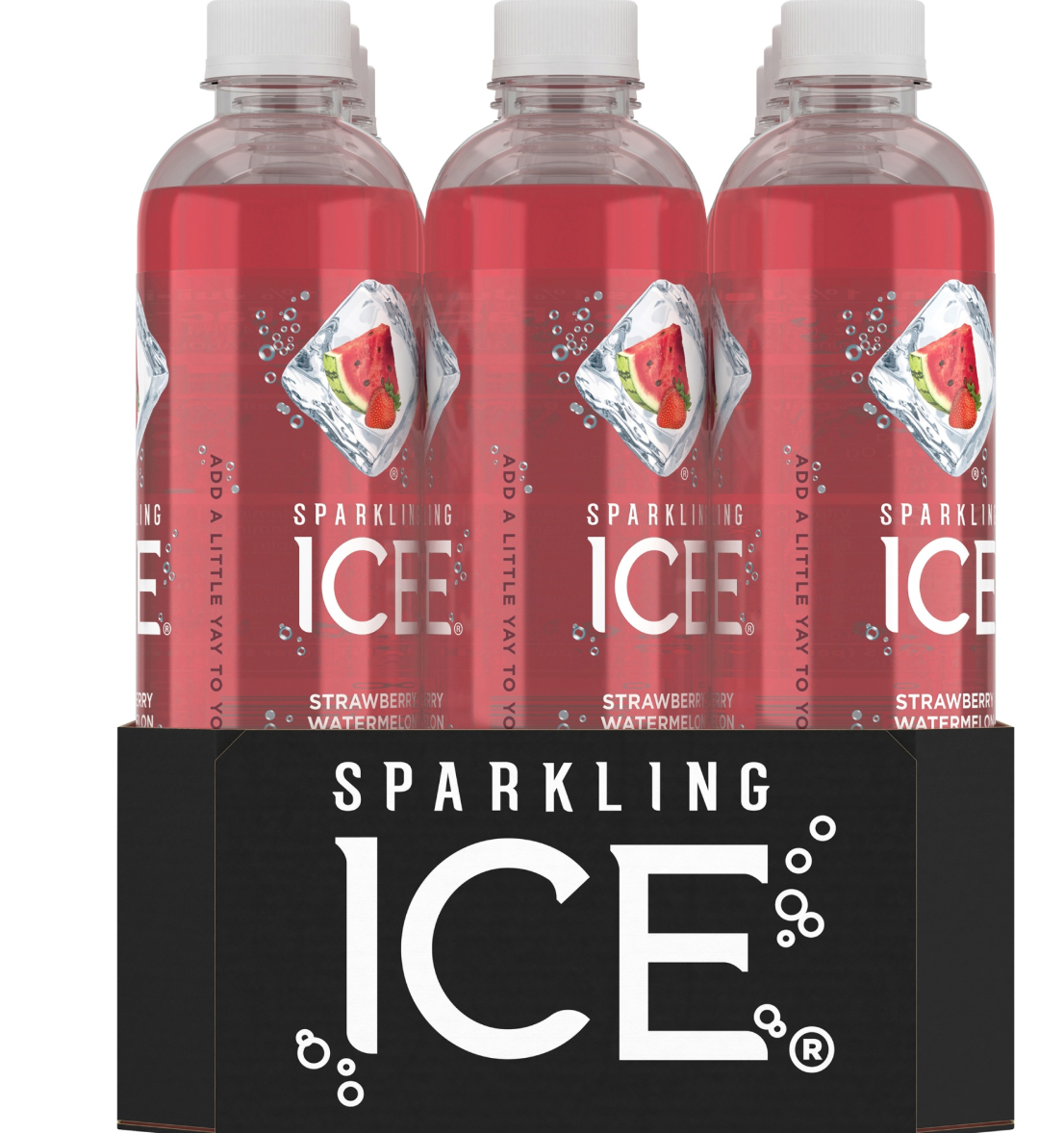 Sparkling Ice fresa sandía 12x17oz