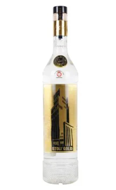 Stolichnaya Vodka Gold 750ml