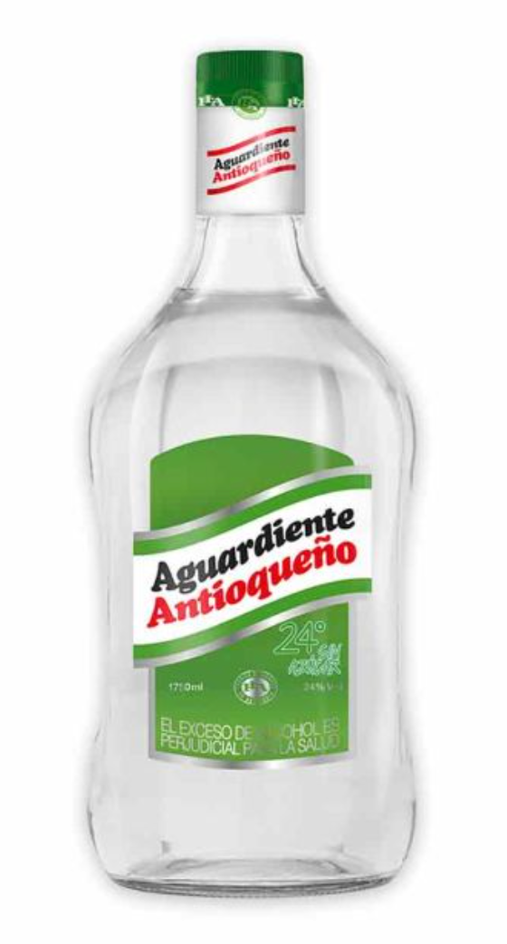 Aguardiente Antioqueño TV Sin Azúcar 24% 1750ml