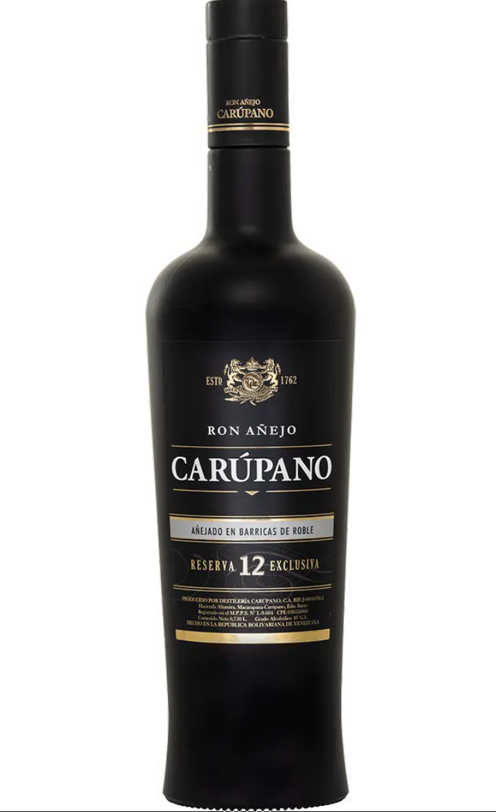 Ron Carupano Exclusiva 12 Años 40% 750ml