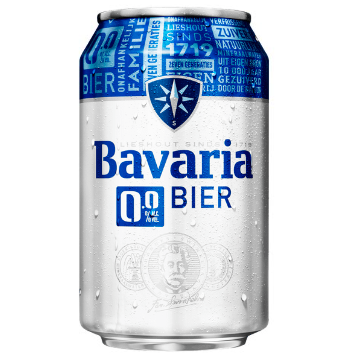 Cerveza Bavaria 0.0% Lata 330ml Pack 3x8