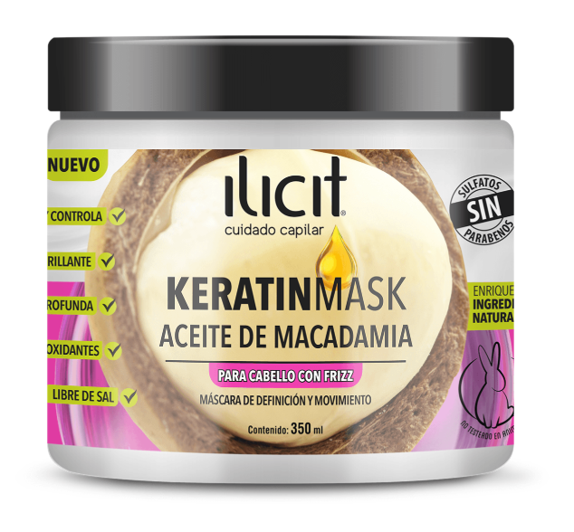 ILICIT Keratin Mask Macadamia 350ml