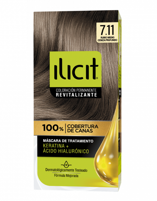 ILICIT Rubio Medio Ceniza 45g