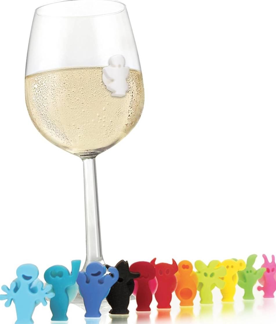 Vacu Vin Glass Markers Party People 12 unidades