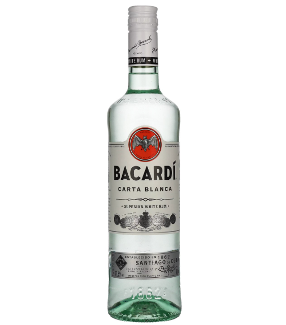 Bacardi Superior Carta Blanca 37.5% 750ml