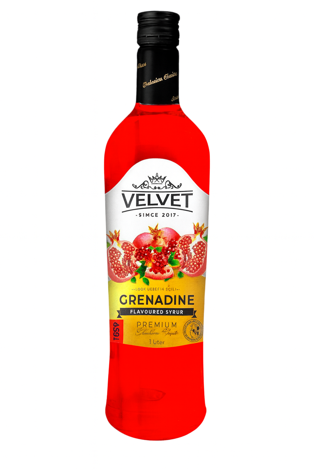 Velvet Granadina PET 1000ml 12 Pack
