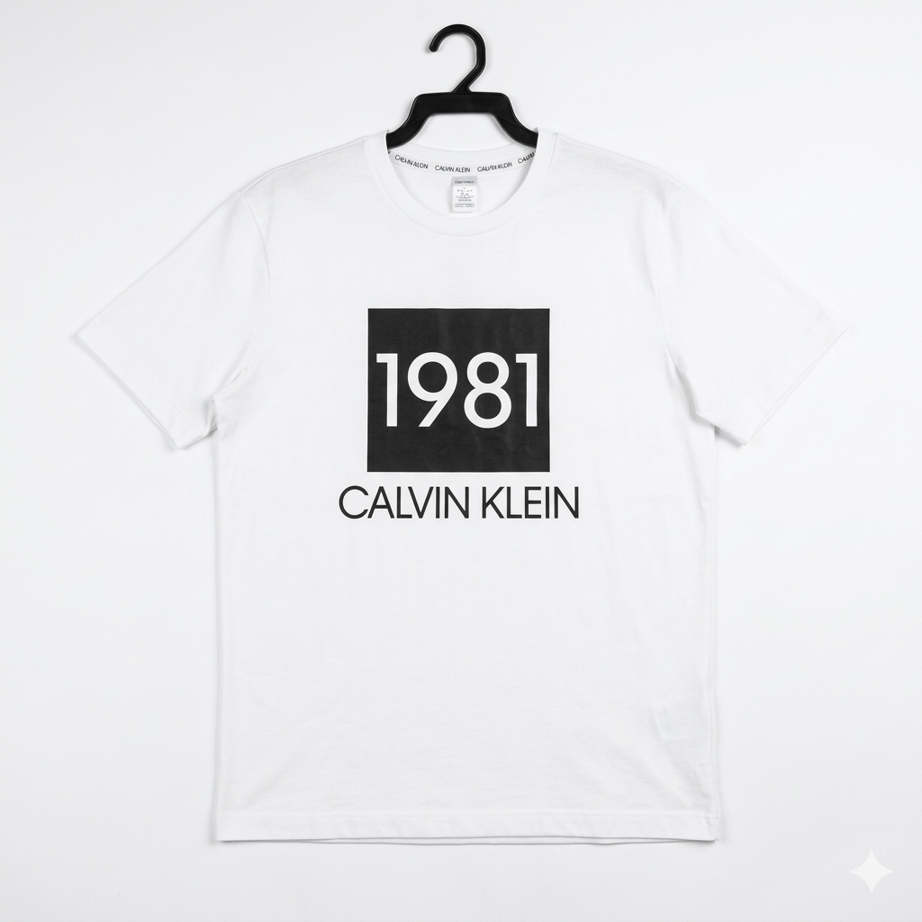 S/S Crew Neck Calvin Klein