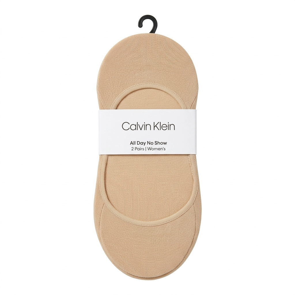 2 Pares Medias Cotton Calvin Klein