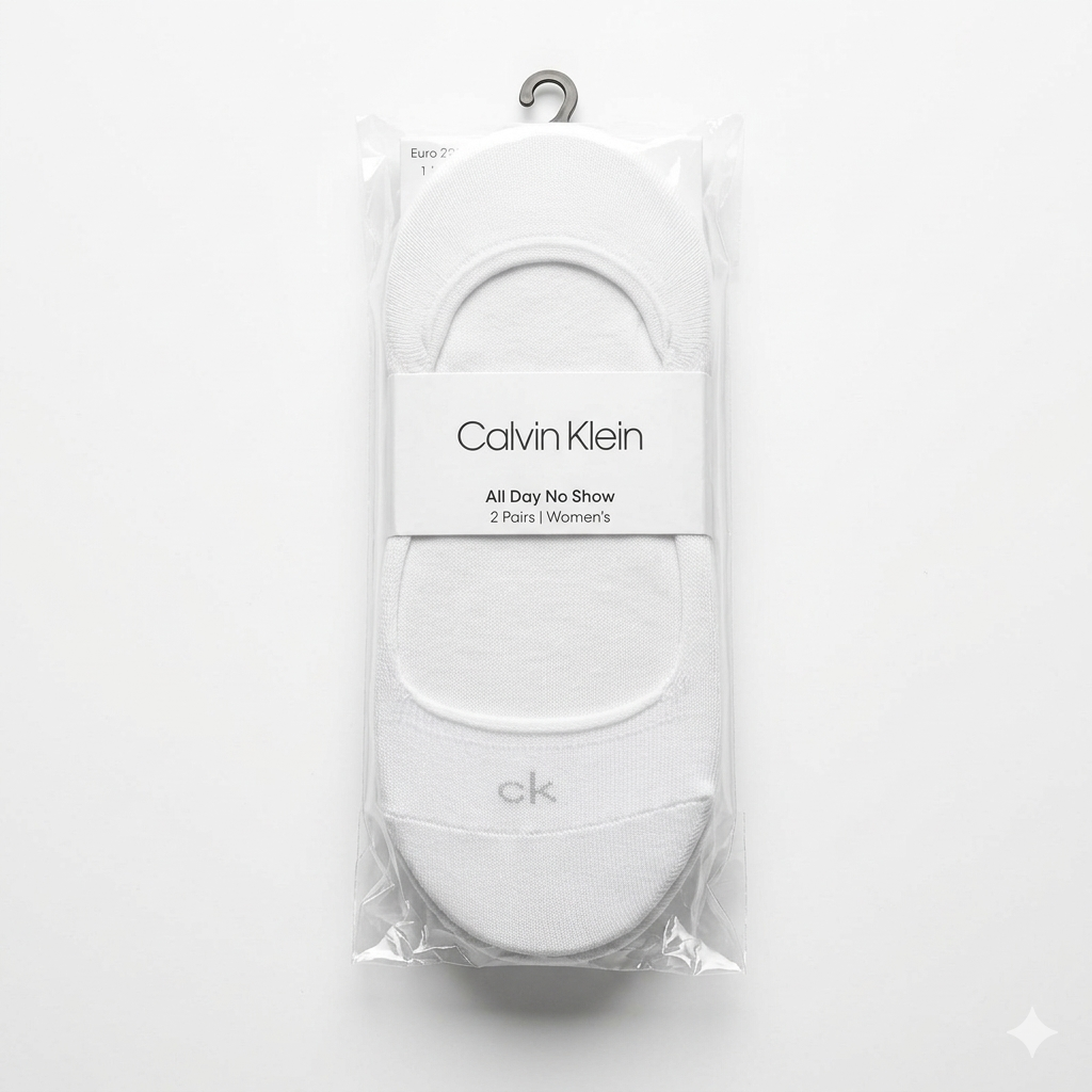 Medias 2 Pares Logo Calvin Klein