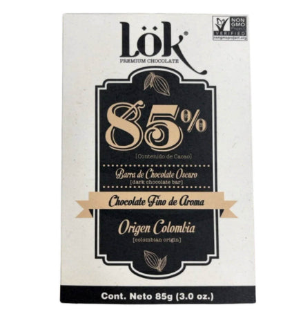 Lok Chocolate 85% Cacao 85g