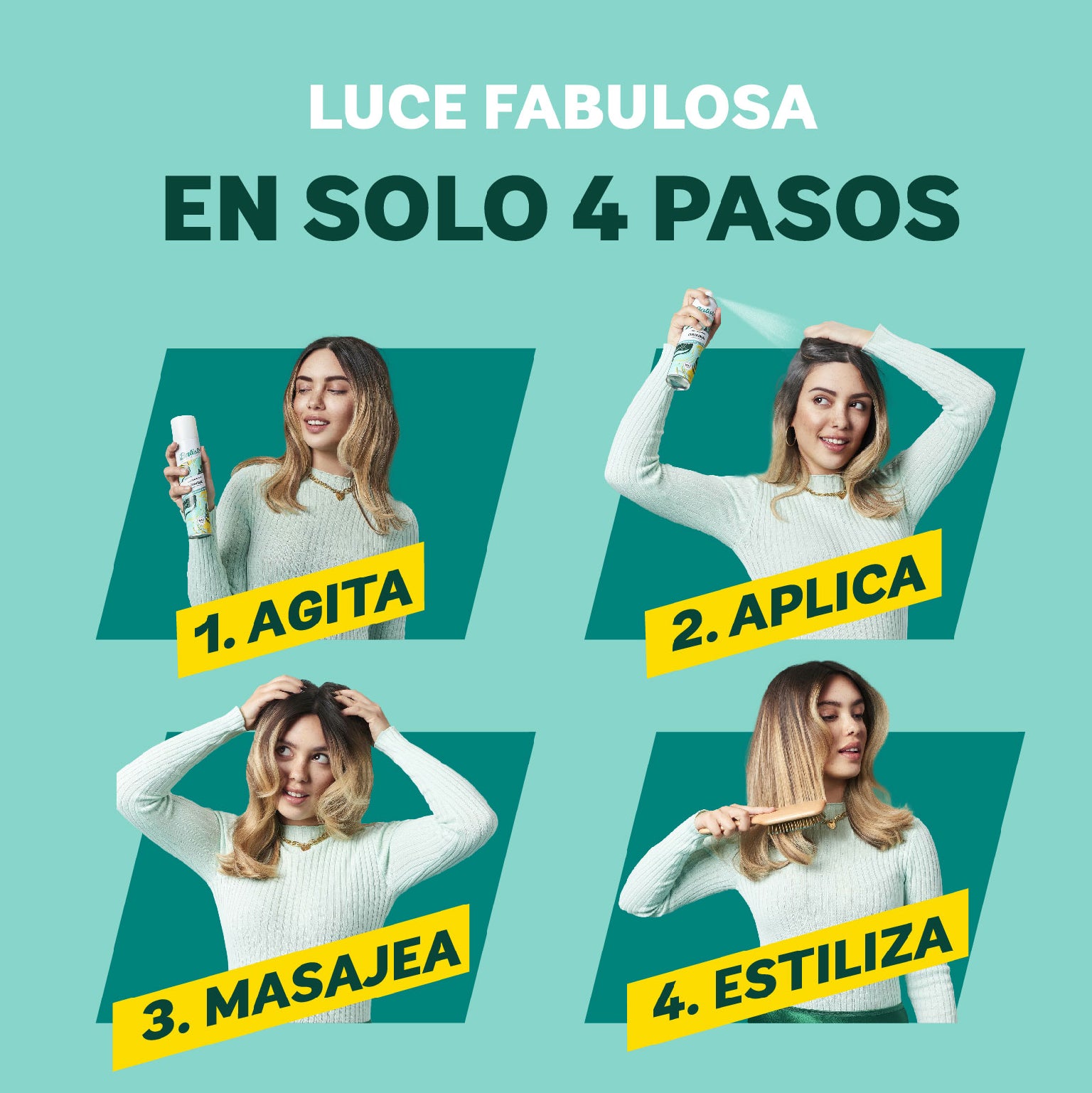 Shampoo en seco Batiste Dark Hair 200ml