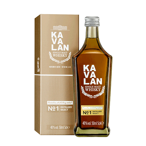 Kavalan Distillery Select No.1 Single Malt 40% 50ml