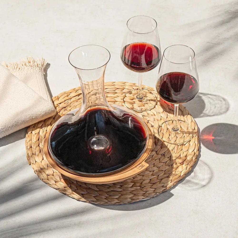 Vacu Vin Swirling Carafe con 2 accesorios