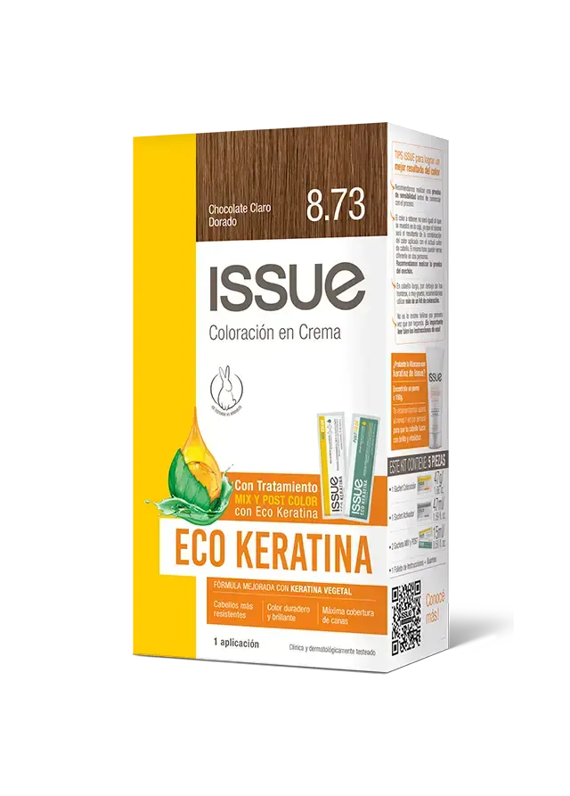 Issue Kit Coloración Eco Keratina N°8.73 10x47g