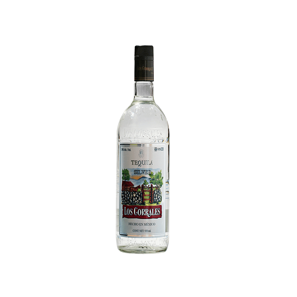 Tequila Los Corrales Silver 930 Ml