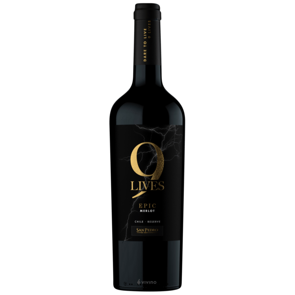 9 Lives Reserva Epic Merlot 750ml
