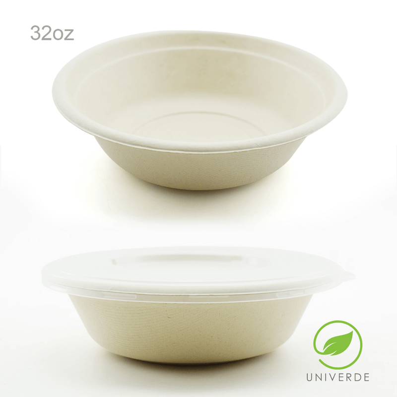 Bowl Biodegradable de 32oz (50 pzs)