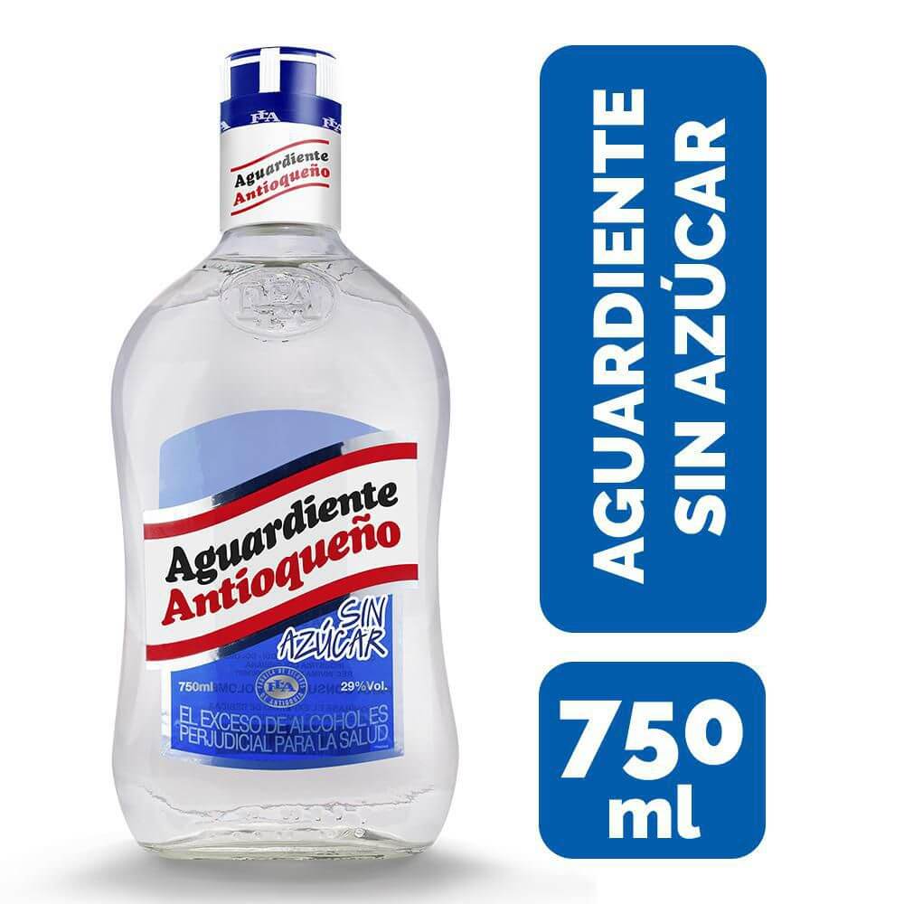 Aguardiente Antioqueño Sin Azucar
