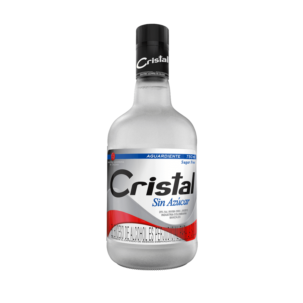 Aguardiente Cristal Light 750Ml