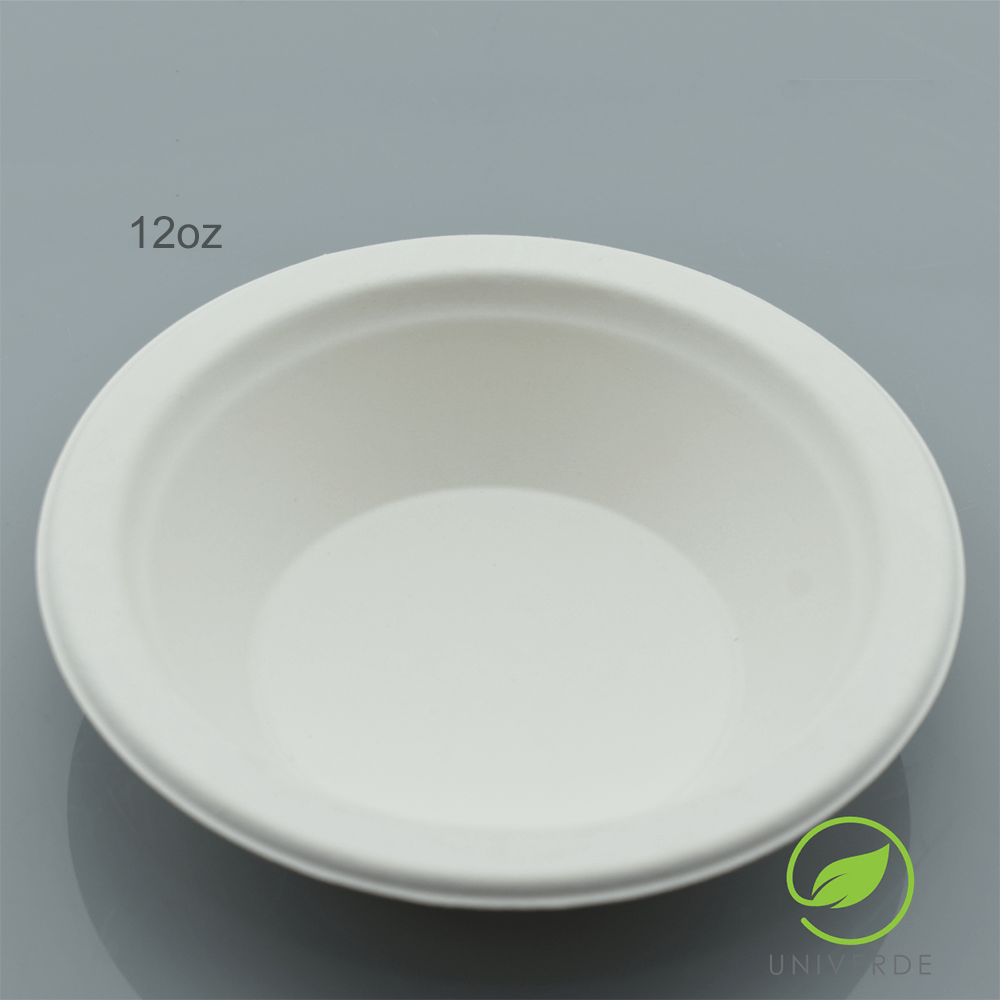 Bowl Compostable De 12Oz. 125 Unid Univerde