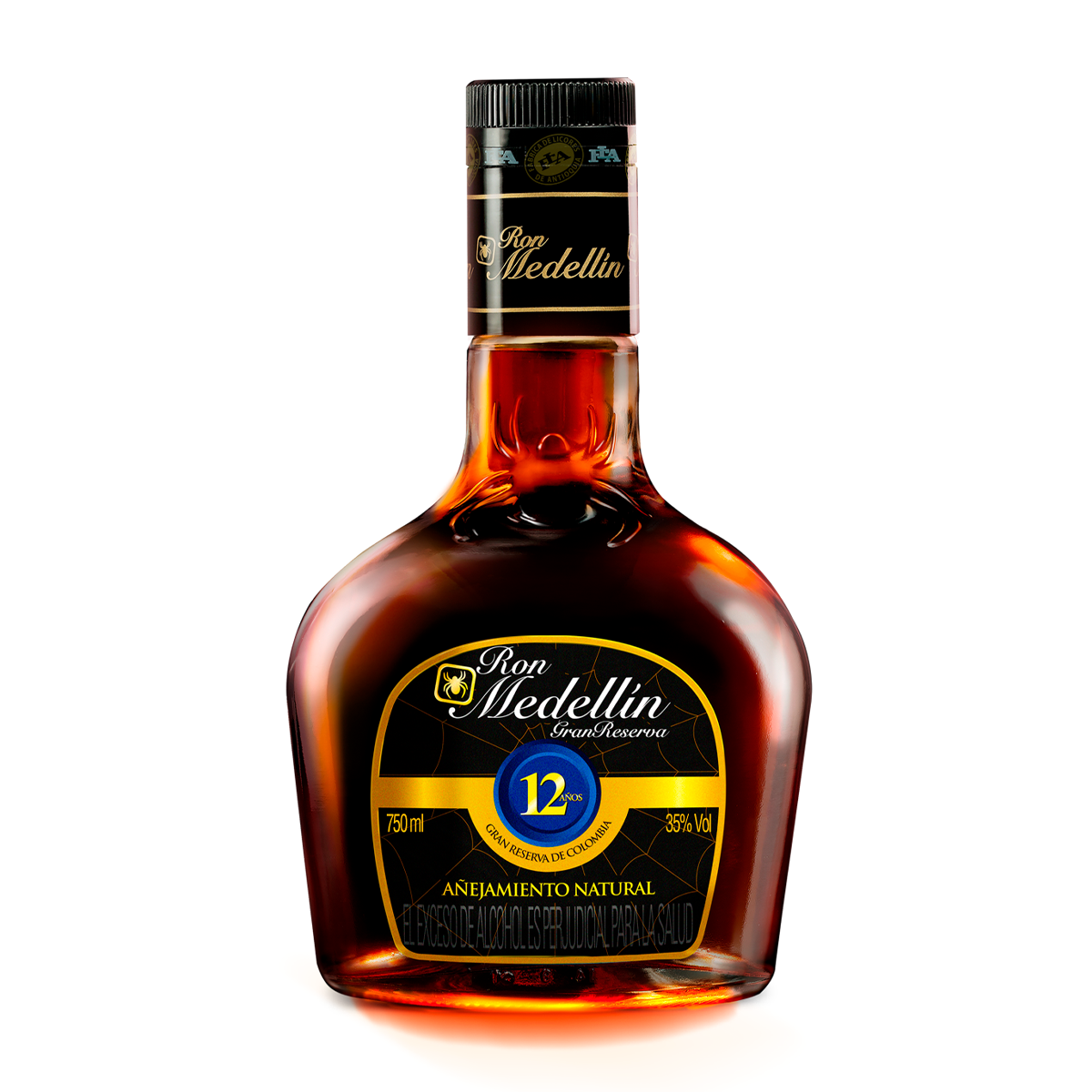 Ron Medellín Gran Reserva 12 Años 750 Ml
