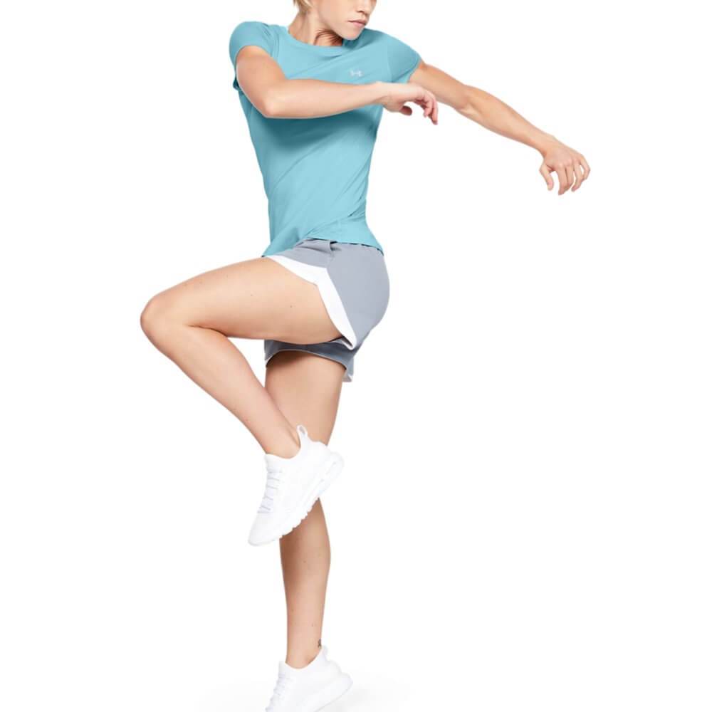 T-Shirt Manga Corta HeatGear® Armour para Mujer