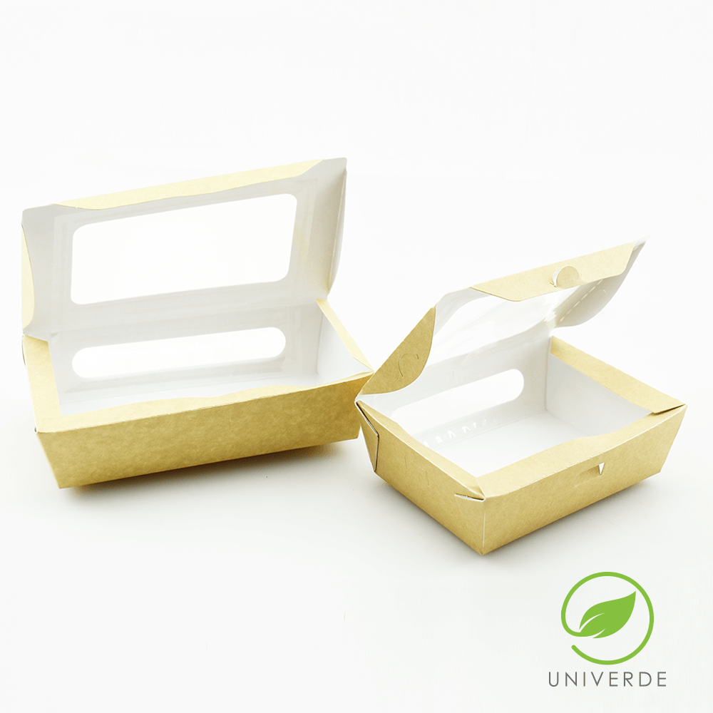 Envase Kraft Con Ventana 750Ml 50Unid Univerde