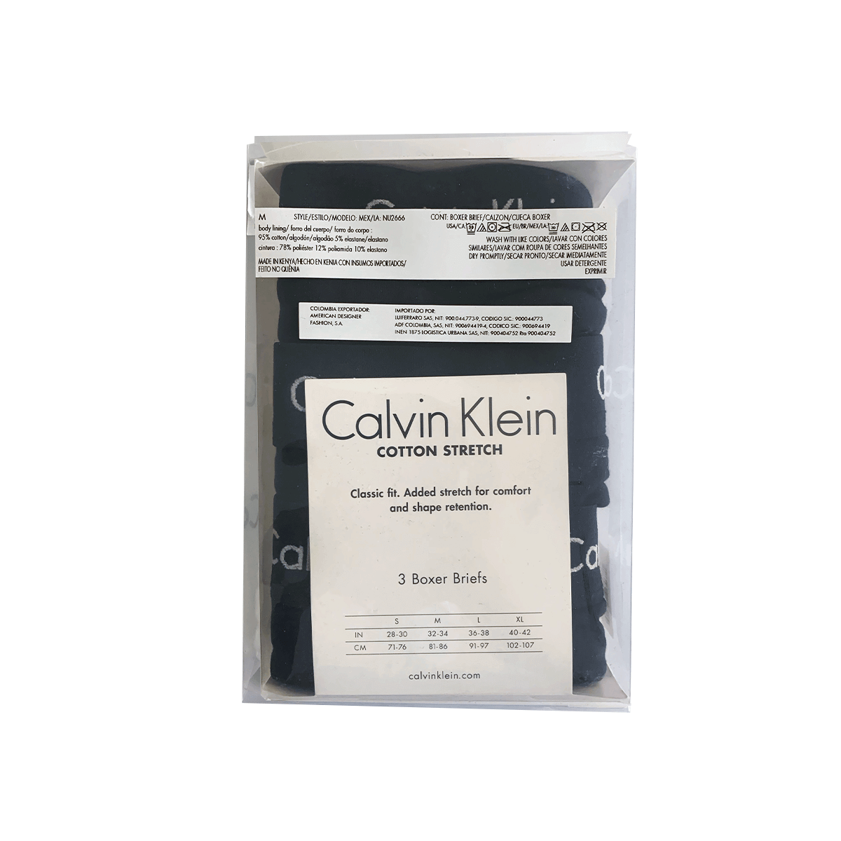 3 Pk Boxer Brief Calvin Klein