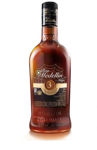 Ron Medellín 3 Años 750 Ml