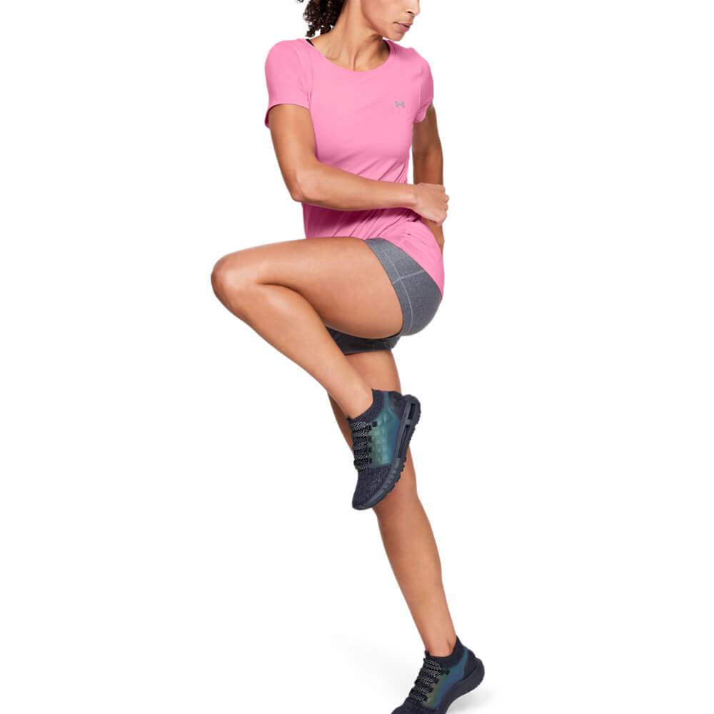 T-Shirt Manga Corta HeatGear® Armour para Mujer