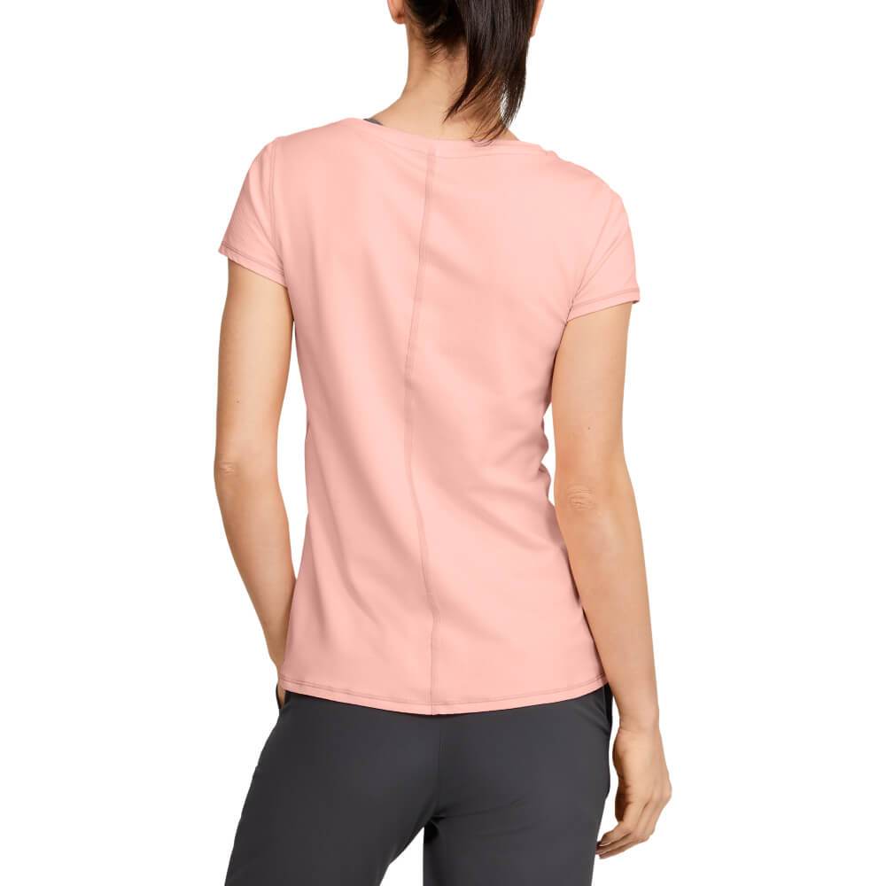 T-Shirt Manga Corta HeatGear® Armour para Mujer