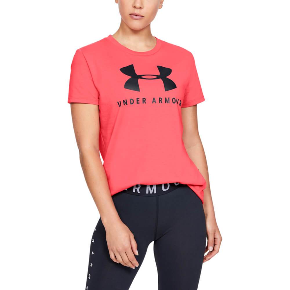 T-Shirt Under Armour Graphic Sportstyle Classic Crew para Mujer