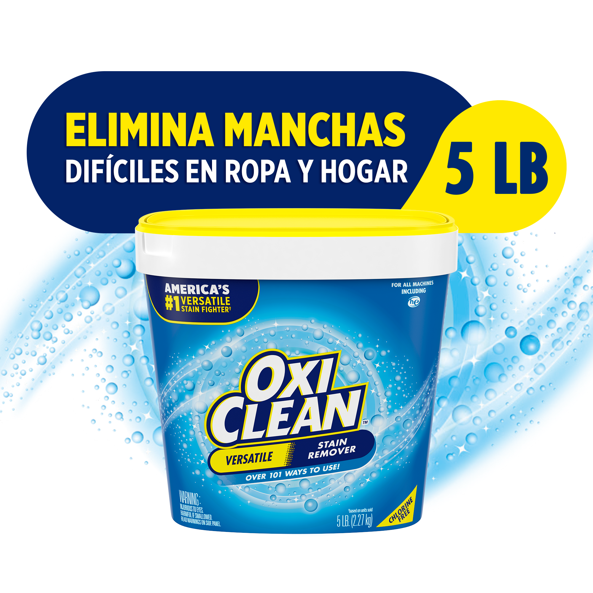 OxiClean Polvo Quitamanchas Versátil 5 lb