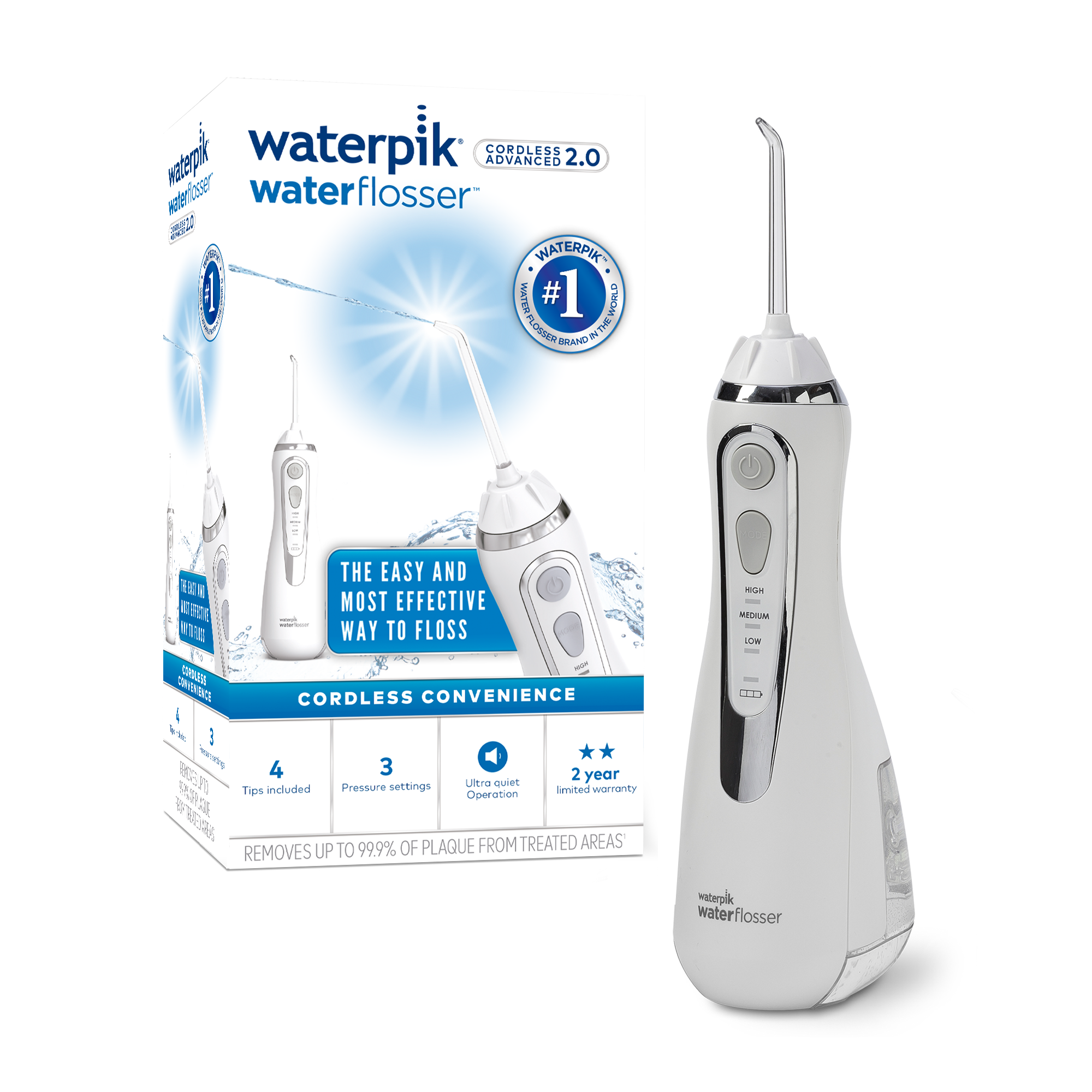 Irrigador bucal Waterpik Cordless Advanced Wp-560Cd