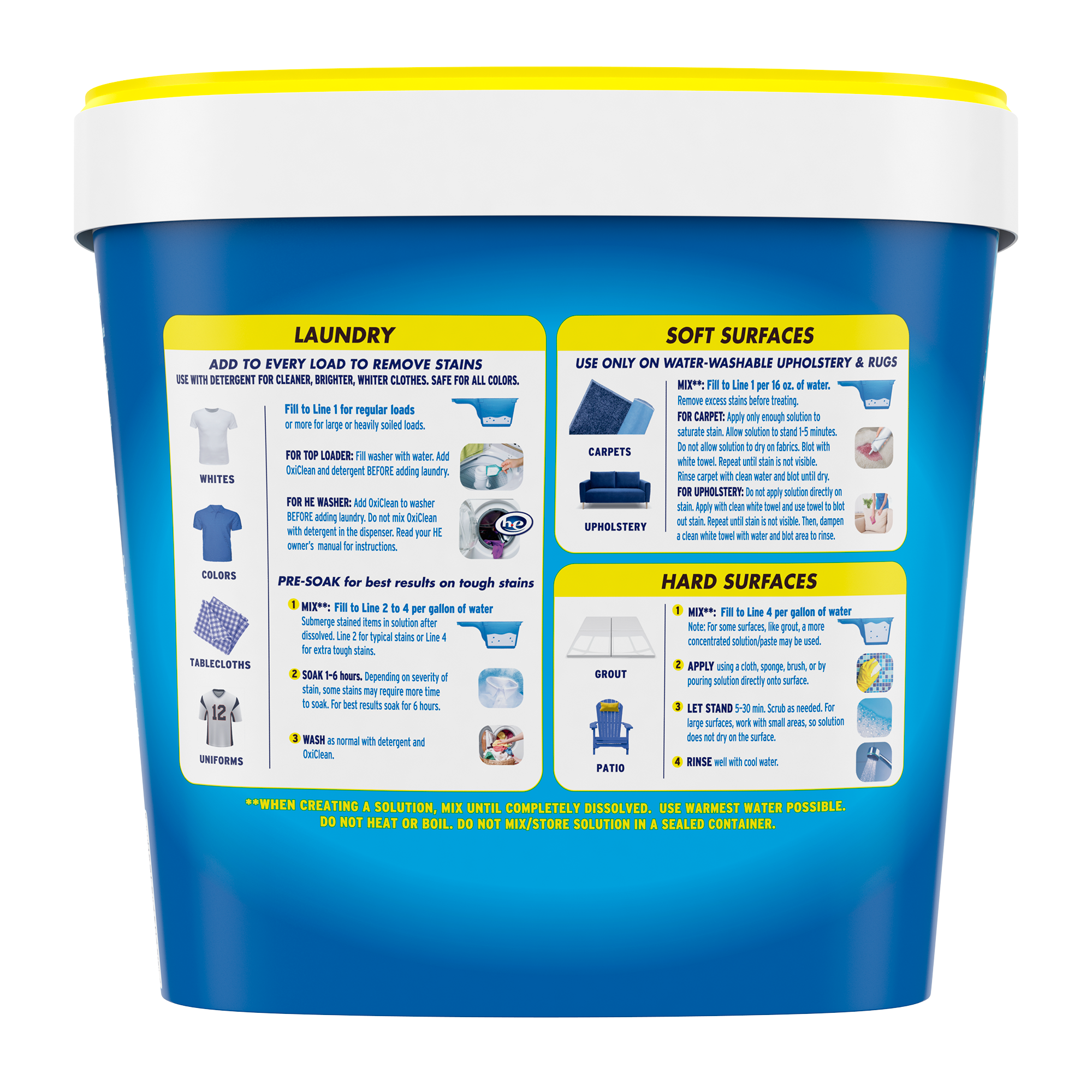 OxiClean Polvo Quitamanchas Versátil 5 lb
