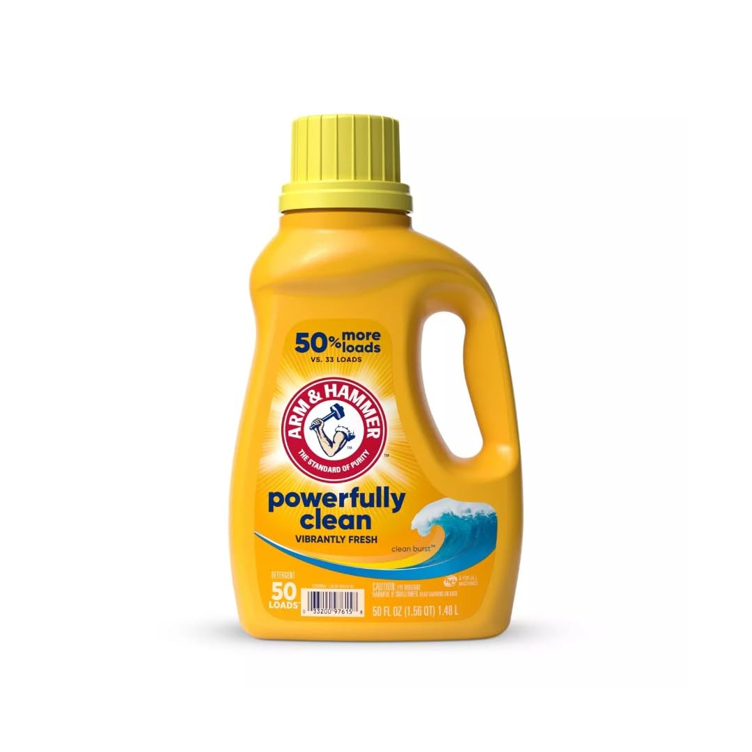 Arm & Hammer Detergente Líquido Clean Burst 50oz