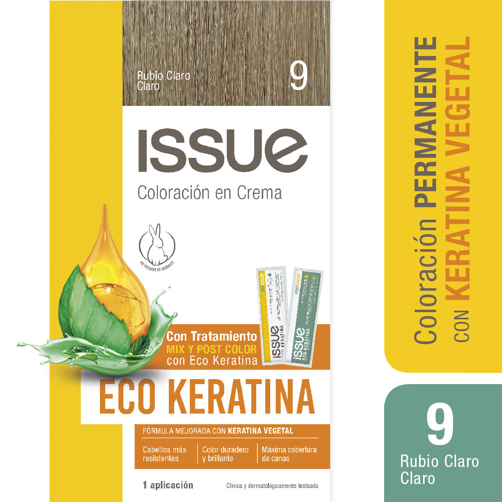 ISSUE Kit Coloración Eco Keratina N°9 470g