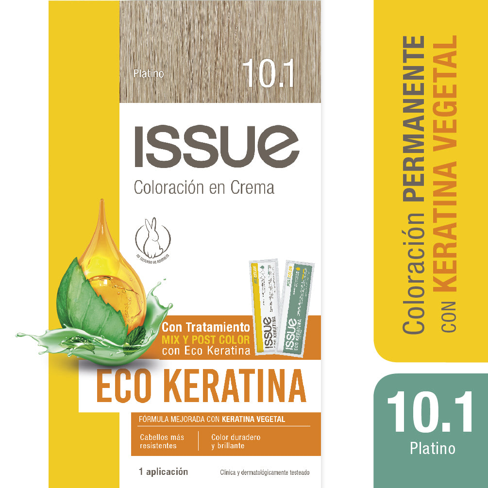 ISSUE Kit Coloración Eco Keratina N°10.1 470g