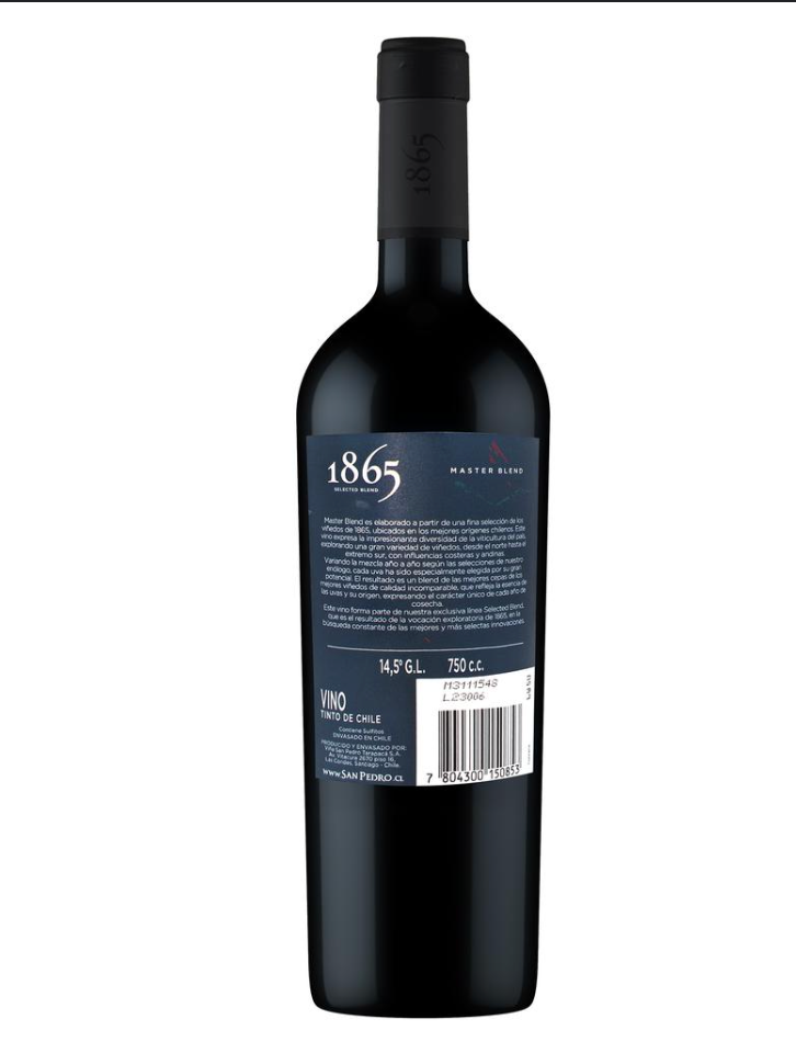 1865 Master Blend 750ml