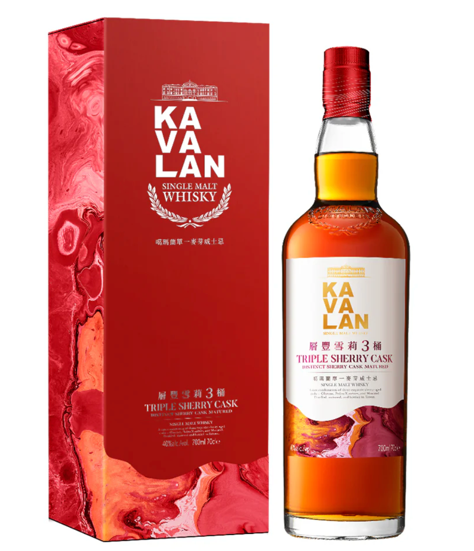 Kavalan Triple Sherry Cask Single Malt 40% 700ml