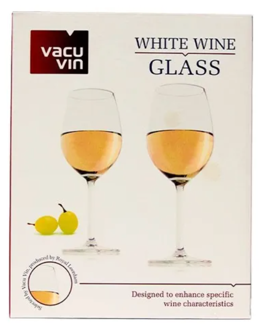 Vacu Vin Set 2 Copas Vino Blanco