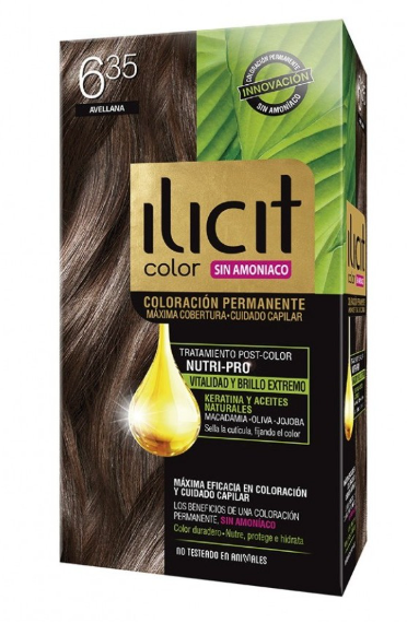 ILICIT Sin Amoníaco 60g Avellana
