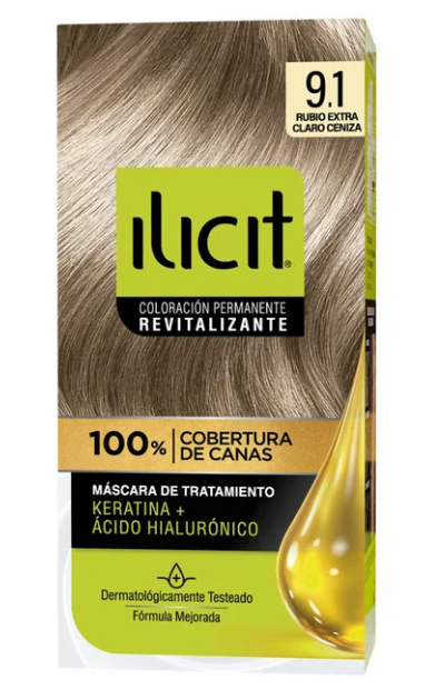 ILICIT Rubio Claro Ceniza 60g