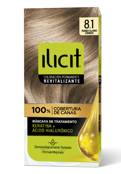 ILICIT Rubio Claro Ceniza 45gr