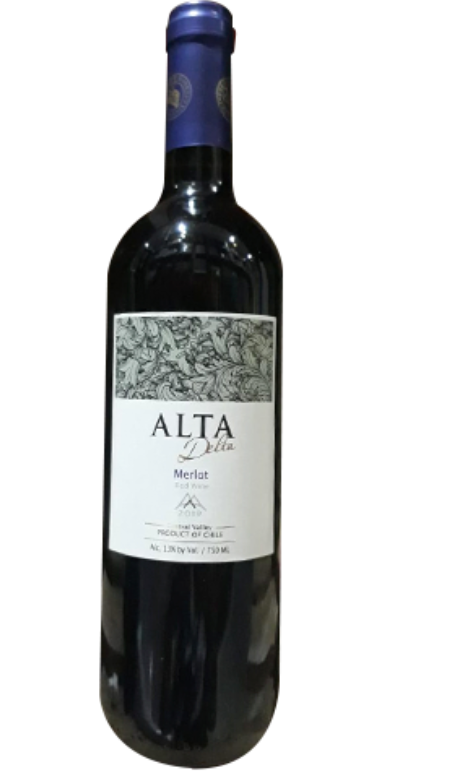 Alta Delta Merlot 13% 750ml