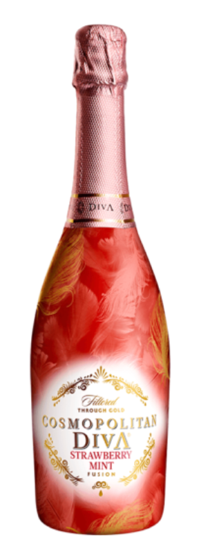 Cosmopolitan Diva Strawberry Mint 6% 6x750ml