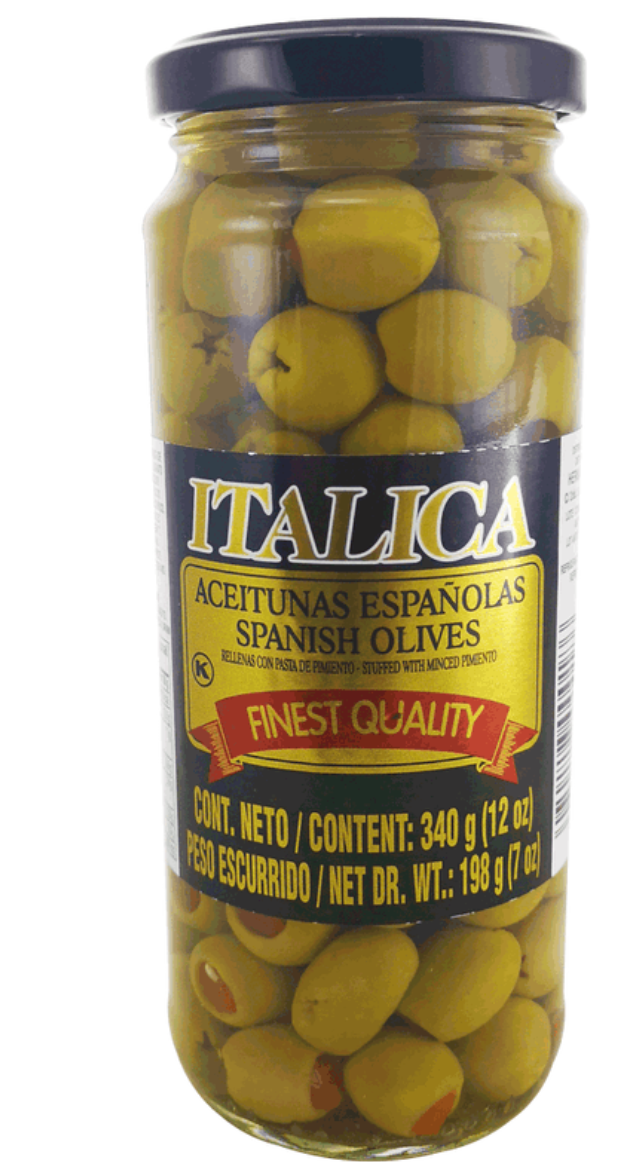 Aceitunas Manzanilla Rellenas Italica 1x1