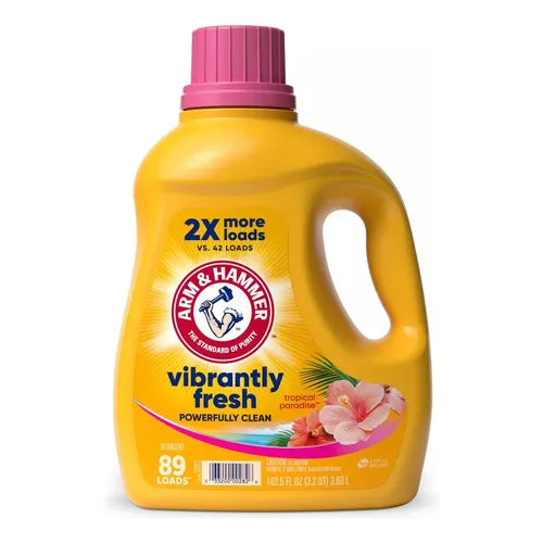 Arm & Hammer Detergente Líquido Tropical Paradise 102.5oz